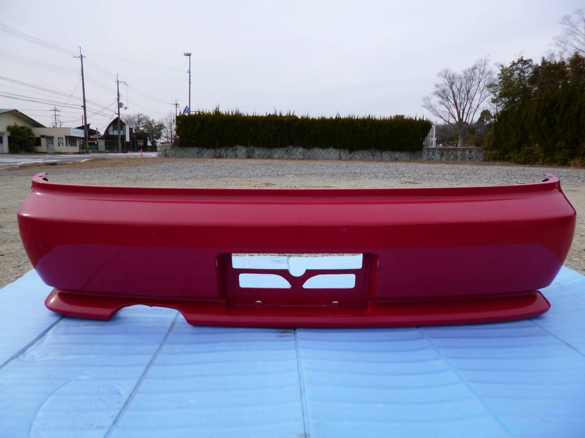 S14 リアバンパー シルビア 後期 詳細情報 未塗装 ストリームライン 