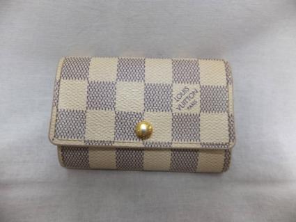 LOUIS VUITTON ヴィトン 6連キーケース ミュルティクレ6 ダミエアズール N61745