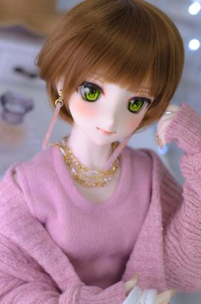 小さなドール用ウィッグのお店 ウィッグ マーメイドラブ エクリュ DD