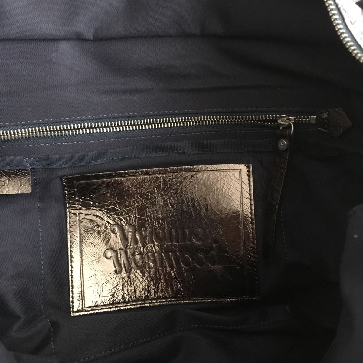 ヴィヴィアンウエストウッド 2wayトートバッグ ポンド 紙幣 (かばん 