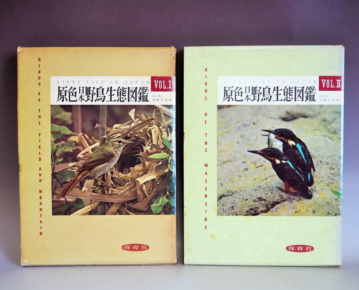 原色 日本野鳥生態図鑑 陸鳥編 中村登流 本、雑誌 生物学 【公式通販】