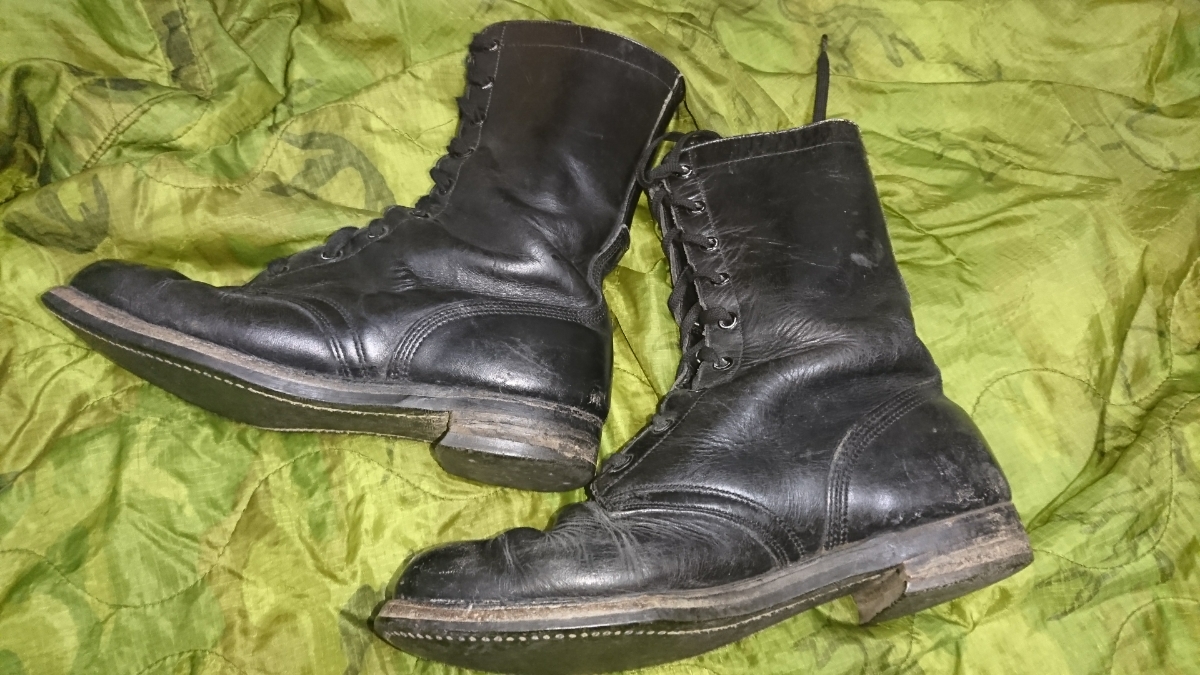 アメリカ軍 レザーコンバットブーツ DMS ナム戦 ベトナム戦争 米軍