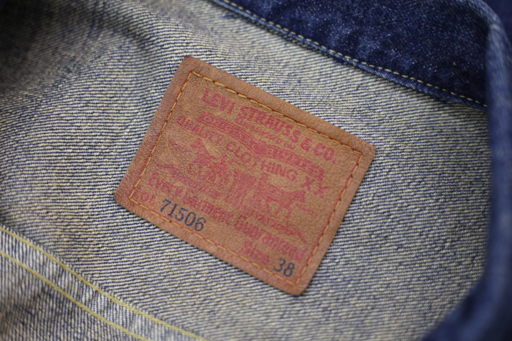 USA製 リーバイス LEVI'S ファースト デニムジャケット 71506XX サイズ