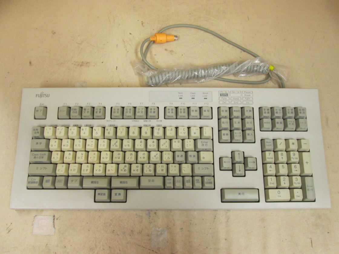 FMV-KB611 富士通 親指 キーボード - Yahoo!オークション 親指シフト