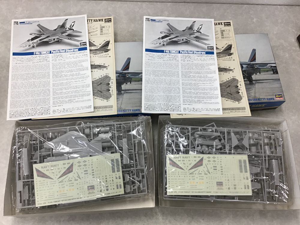 ハセガワ1/72TomcatVF-154Atsugi25thAnnivトムキャッ 自社EC