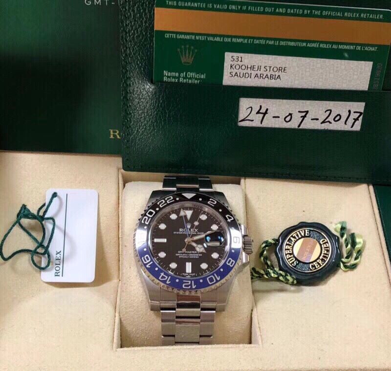 【ロレックス　116710確実正規品 黒文字盤 GMTマスターⅡ 腕時計 中古品】_1