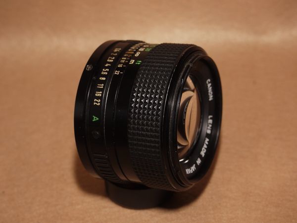 【B級レンズ】Canon New FD50mm F1.4