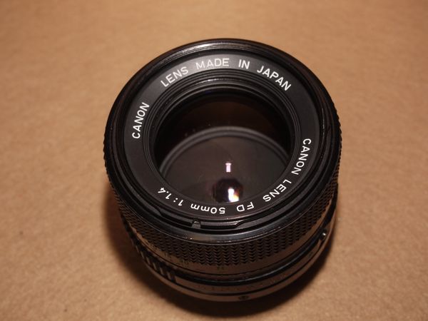 【B級レンズ】Canon New FD50mm F1.4