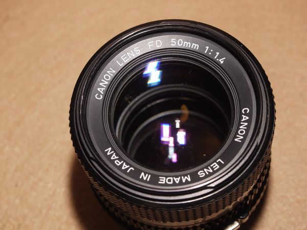 【B級レンズ】Canon New FD50mm F1.4