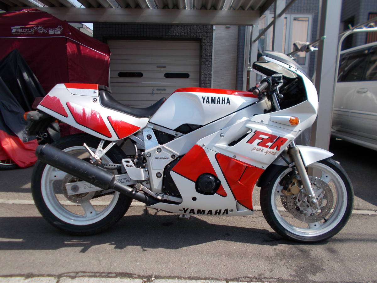 ヤマハ FZR400 YAMAHA 1WG 不動 書類あり 書類無し クランキング動画 