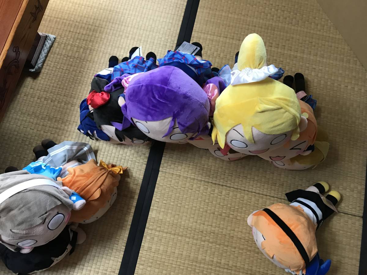 ラブライブ! メガジャンボ 寝そべりぬいぐるみ 全9種セット ハイパー
