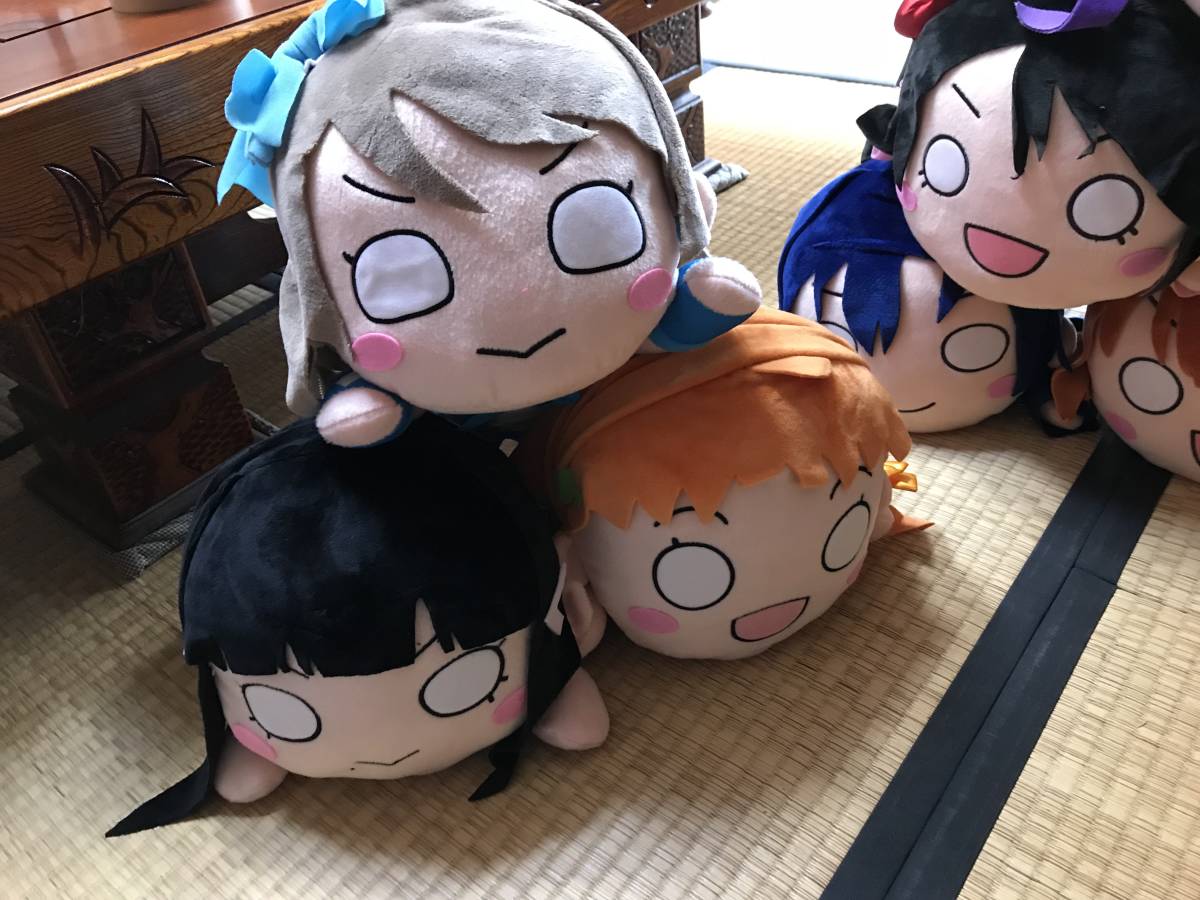 ラブライブ! メガジャンボ 寝そべりぬいぐるみ 全9種セット ハイパー