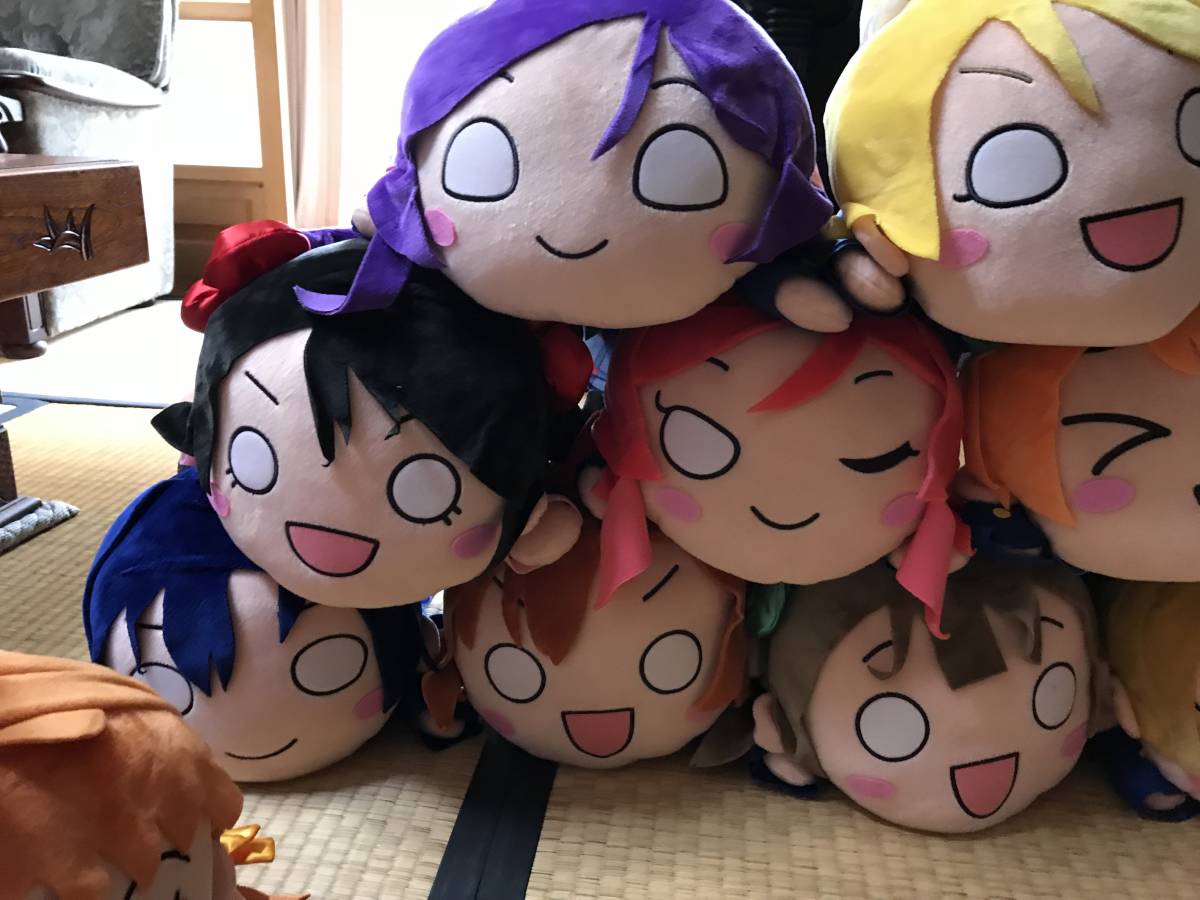 ラブライブ! メガジャンボ 寝そべりぬいぐるみ 全9種セット ハイパー