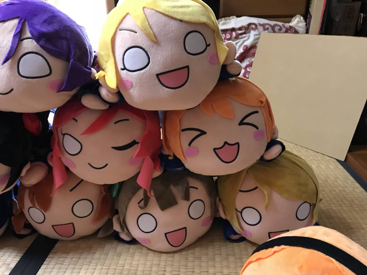 ラブライブ! メガジャンボ 寝そべりぬいぐるみ 全9種セット ハイパー