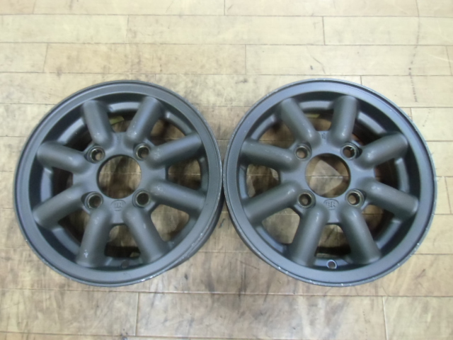 BR Black Racing ブラックレーシング 日本製ホイール 2本 4H-110 12