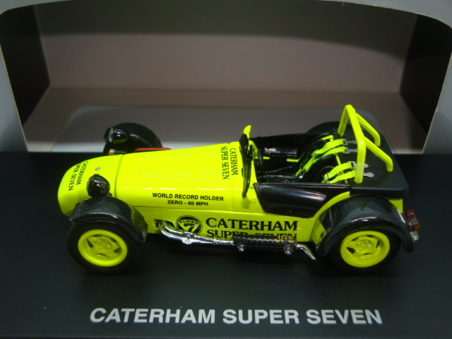 レア1/43ケータハムスーパーセブンCaterham Super Seven JPE (yellow