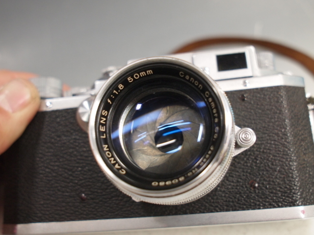 ◇Canon【Ⅳ-Sb】+レンズ【CANON LENS f:1.8 50mm】 現状・ジャンク