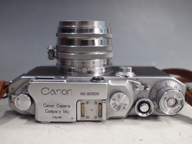 ◇Canon【Ⅳ-Sb】+レンズ【CANON LENS f:1.8 50mm】 現状・ジャンク