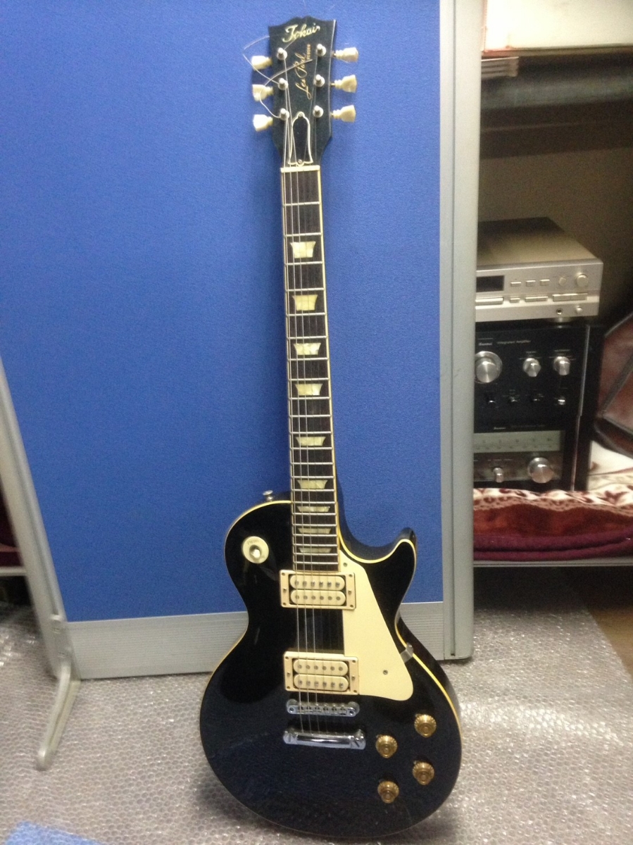 Tokai トーカイ エレキギター レスポールタイプ ブラック ハードケース付き 動作未確認 完全売り切り