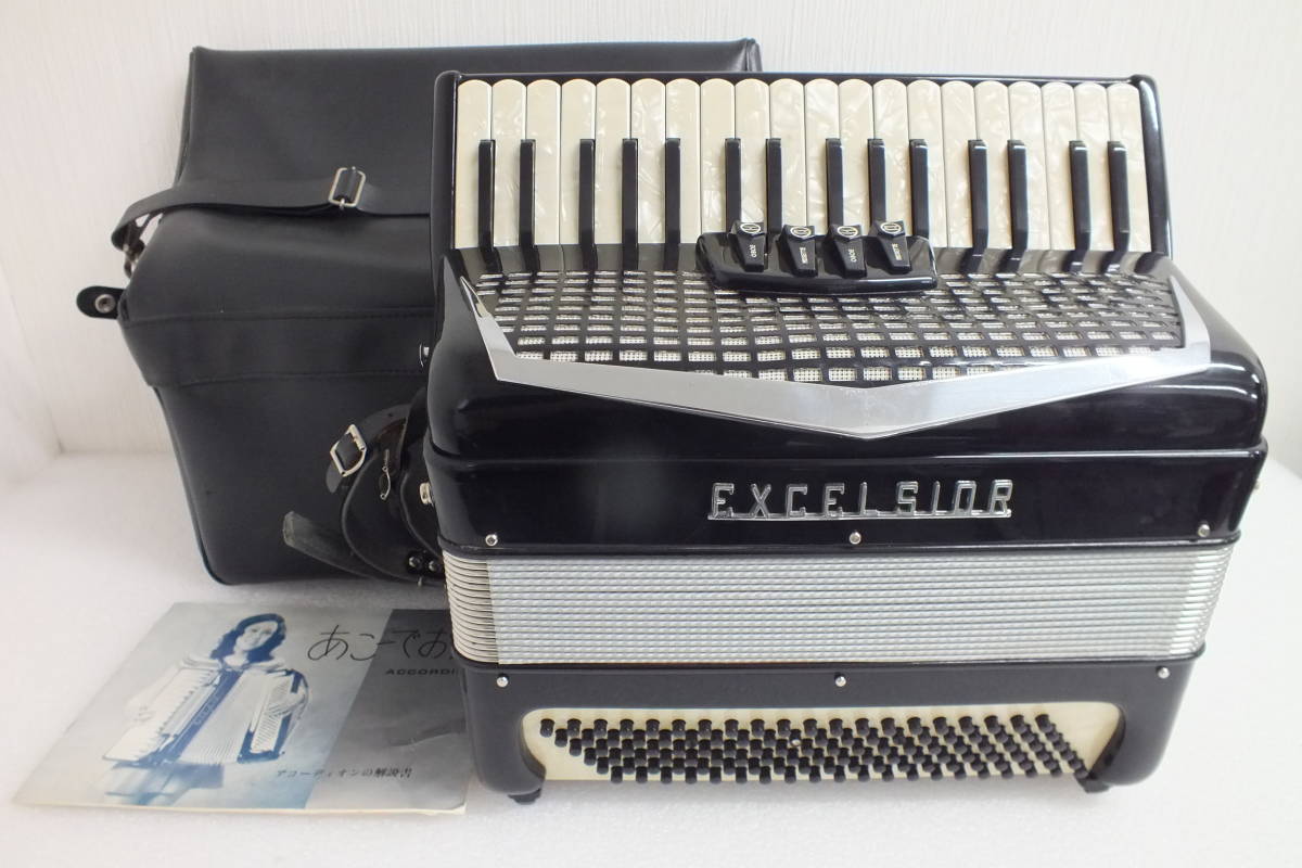 アコーディオン エキセル 302M メルカリ EXCELSIOR – 楽器 Mod.302M お 