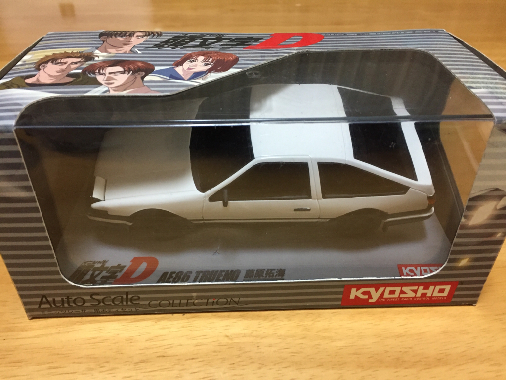 ○京商○ミニッツ ボディ○AE86 トレノ (藤原拓海)○ ミニッツAWD