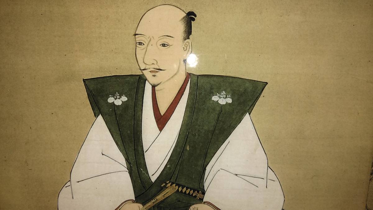 織田信長 長興寺 紙本著色織田信長像 高精細 肖像画 木製 ウッド