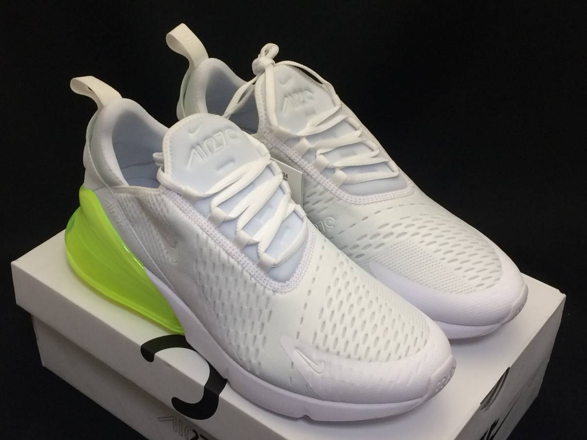【お得，大得価】 /早い者勝ち NIKE AIR MAX 270 NEON VOLT ナイキ エアマックス ネオン ボルト AH8050-104 28cm US10 /黒タグ/国内正規/(28.0cm)｜売買されたオークション情報、yahooの商品情報をアーカイブ公開 - オークファン 28.0cm