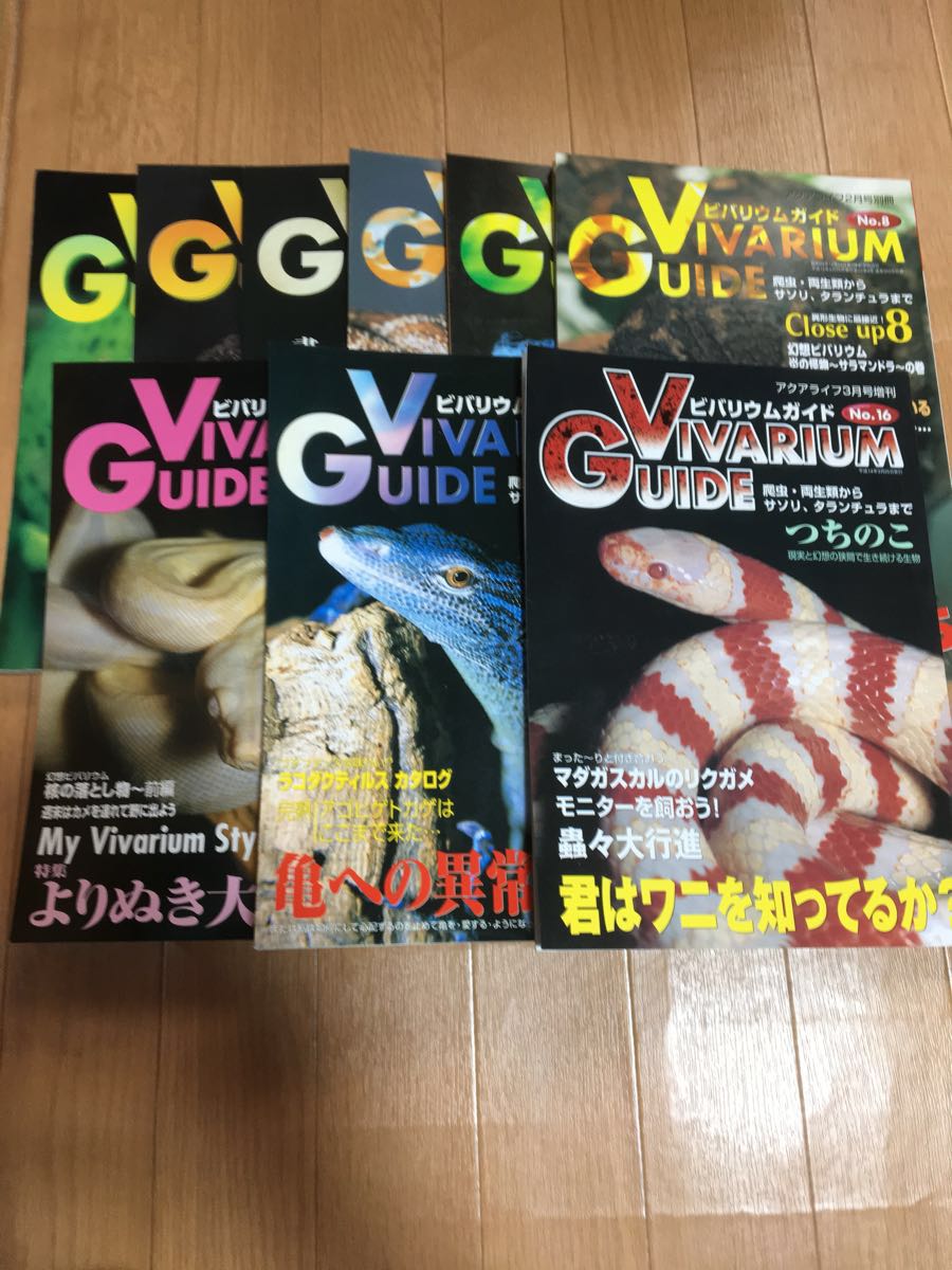 ビバリウムガイド 爬虫類 両生類本