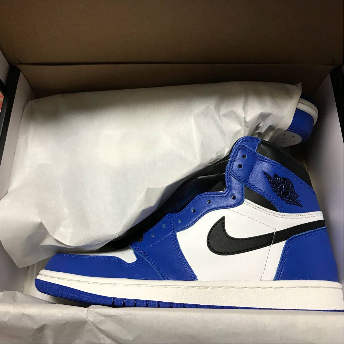 NIKE AIR JORDAN 1 RETRO HIGH OG GAME ROYAL 28.5cm US10.5 新品 黒 