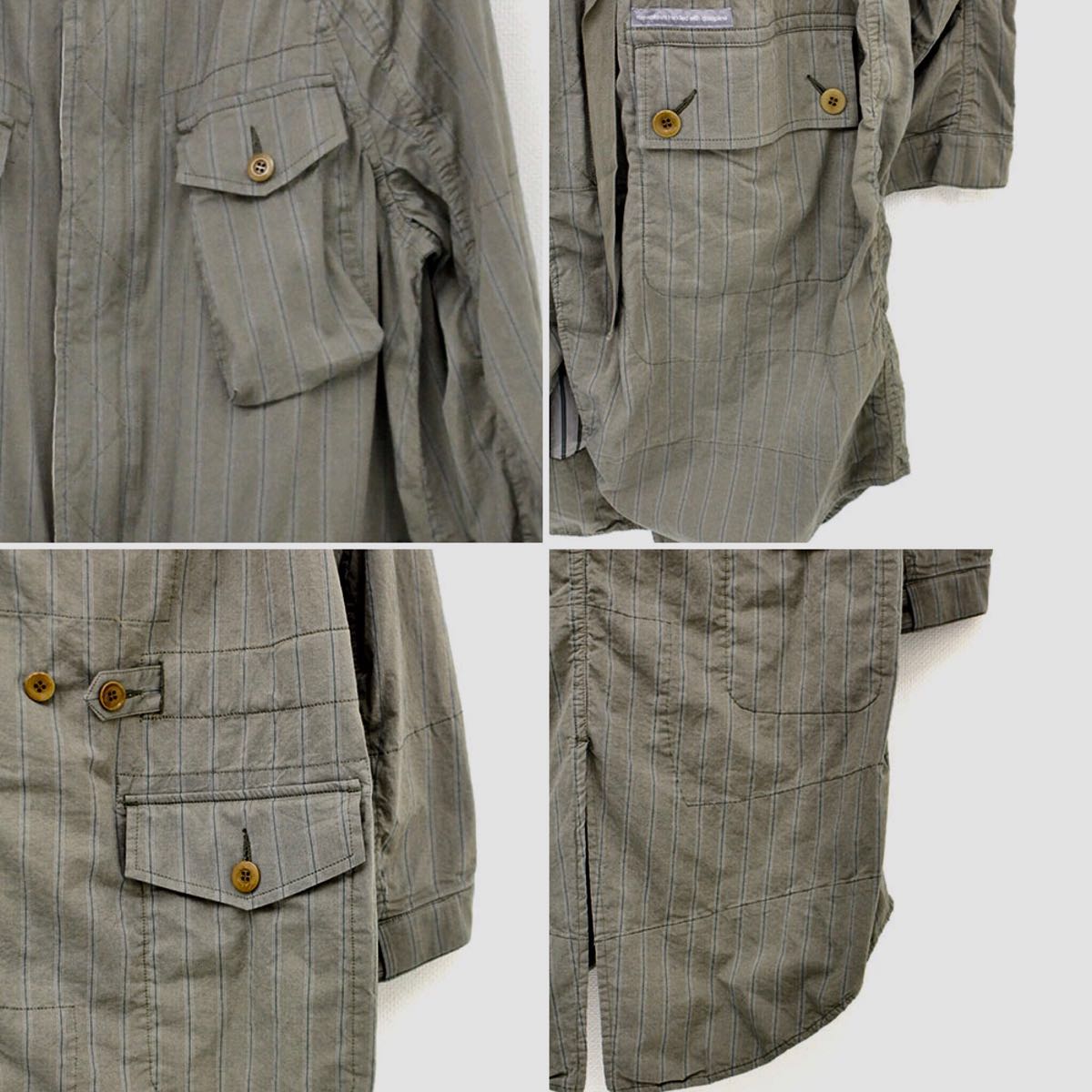 希少 アンダーカバー 17ss C/PuSTパッカリング モッズ コート 