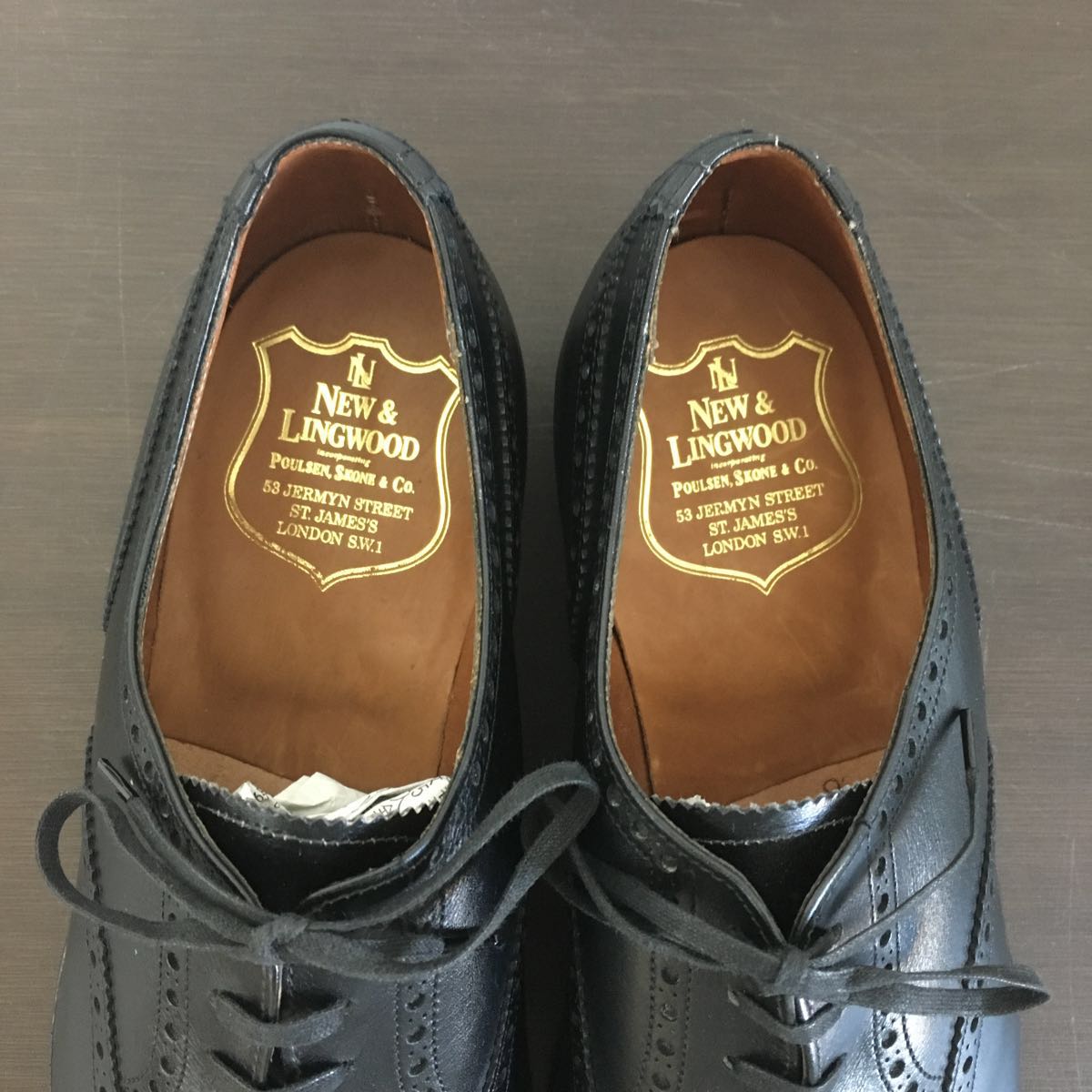 NEW＆LINGWOOD ニュー＆リングウッド ポールセンスコーン 靴 試着程度