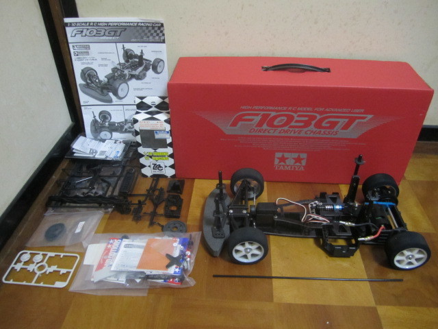 【定番人気，高品質】 1/10 F103GT 使用1回 オプションパーツ搭載 シャーシキット スペアパーツ付属 タミヤ 軽量 ハイエンドシャーシ 田宮模型 シャーシキット(田宮模型)｜売買されたオークション情報、yahooの商品情 田宮模型