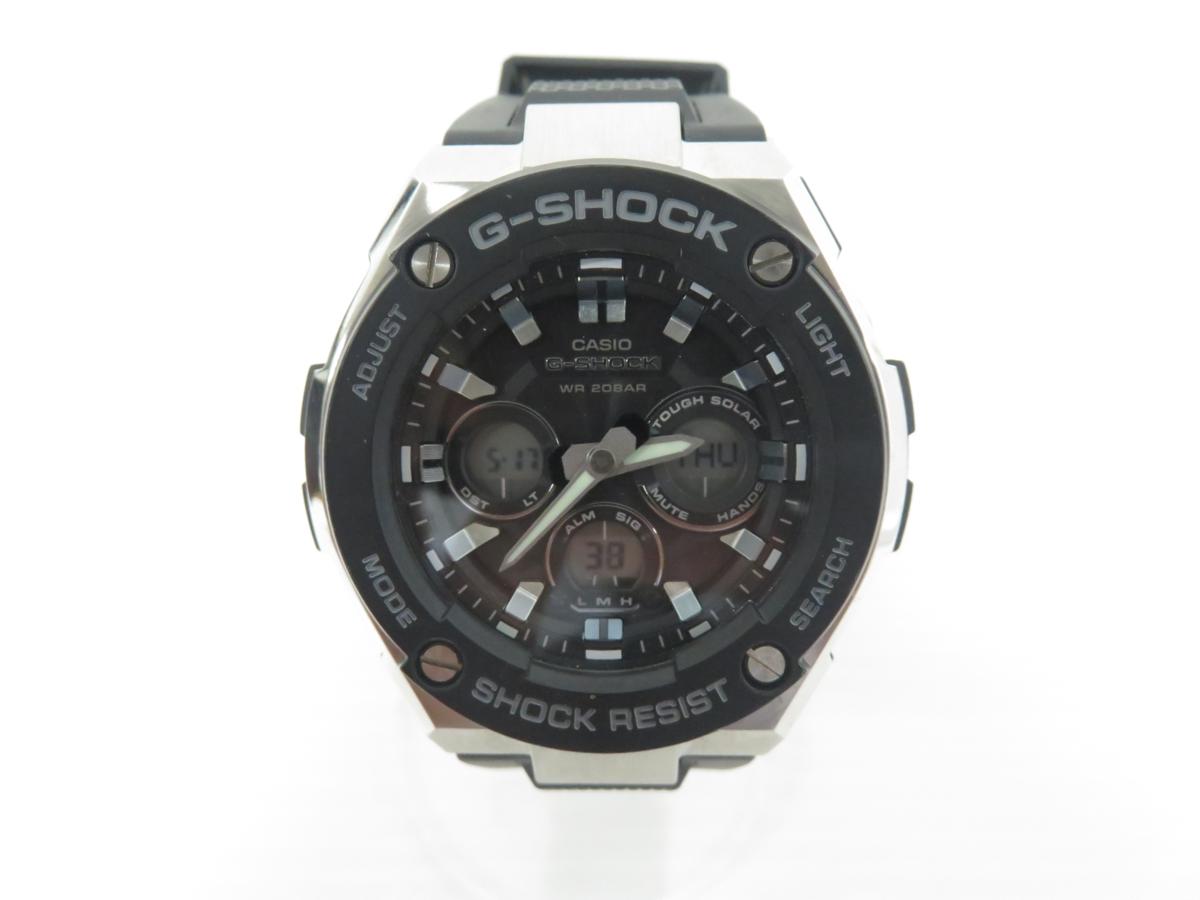 G-SHOCK CASIO G-STEEL カシオ GST-W300-1AJF 電波ソーラー 160s G 
