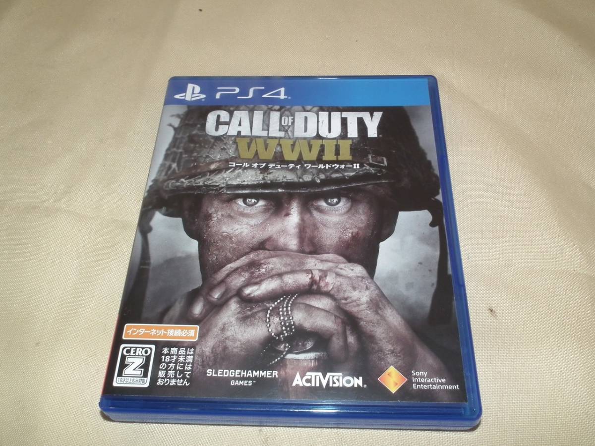 大得価，新作 ＰＳ４ ゲームソフト CALL OF DUTY WWⅡ コールオブデューティーワールドウォーⅡ 品 18歳以上(PS4ソフト)｜売買されたオークション情報、yahooの商品情報をアーカイブ公開 - オークファン PS4ソフト