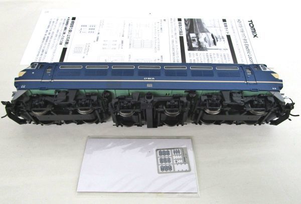 割引を制限する 1円～ ジャンク TOMIX HOゲージ 国鉄 EF66形 電気機関車
