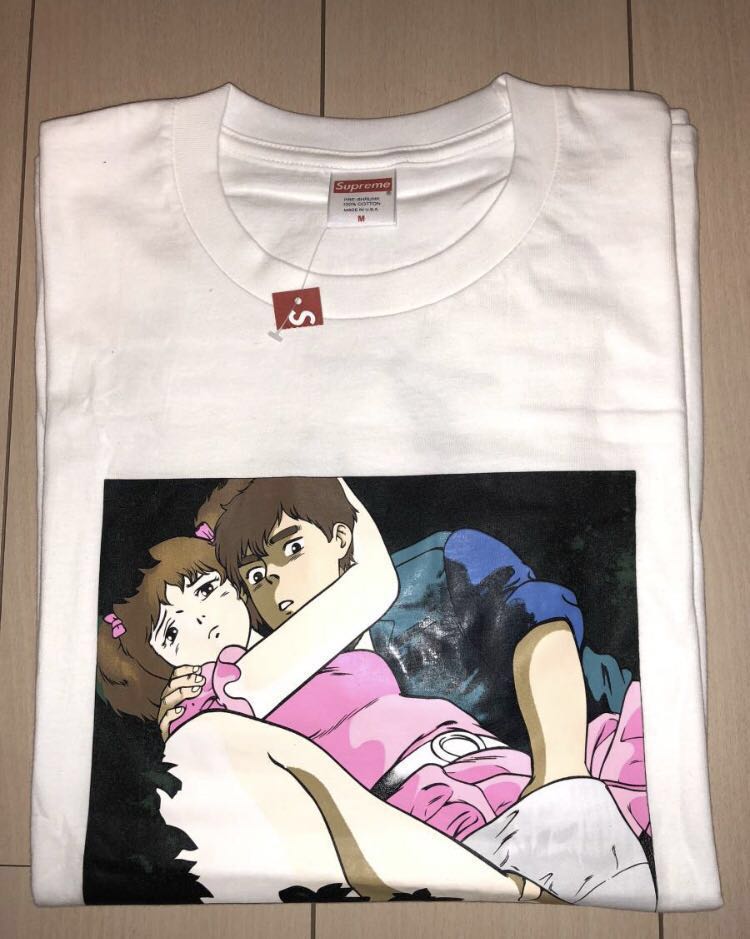 シュプリーム15A/W ×前田俊夫 イラストグラフィックTシャツ(Overfiend 
