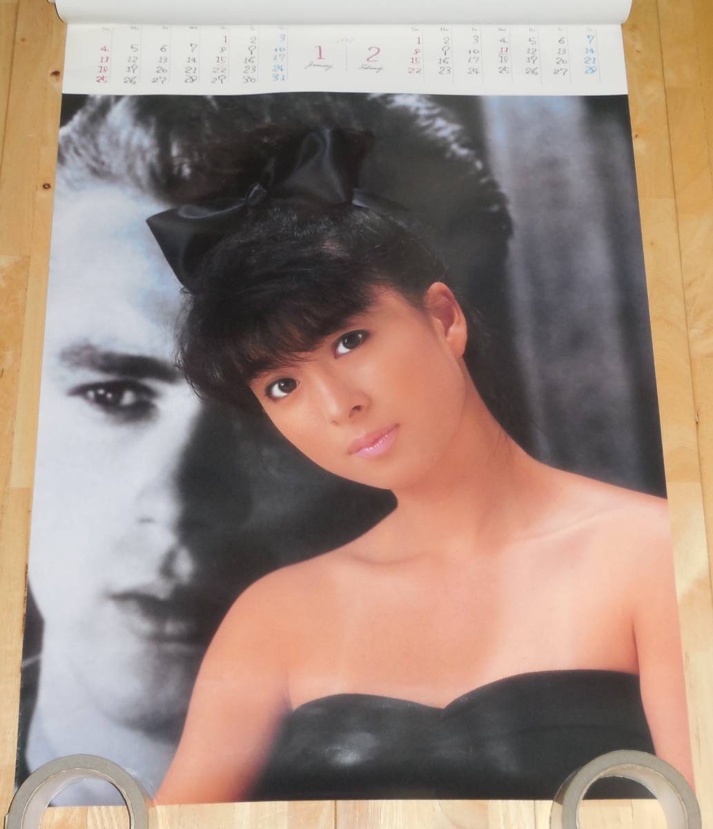 B215/河合奈保子 カレンダー 1987年/B2サイズ(芸能人、タレント)｜売買