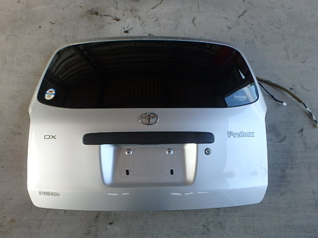 プロボックス CBE-NCP50V バックドアASSY DXコンフォート 5人 0.4T 2NZ-FE 4FT 058 FD10 M2H2