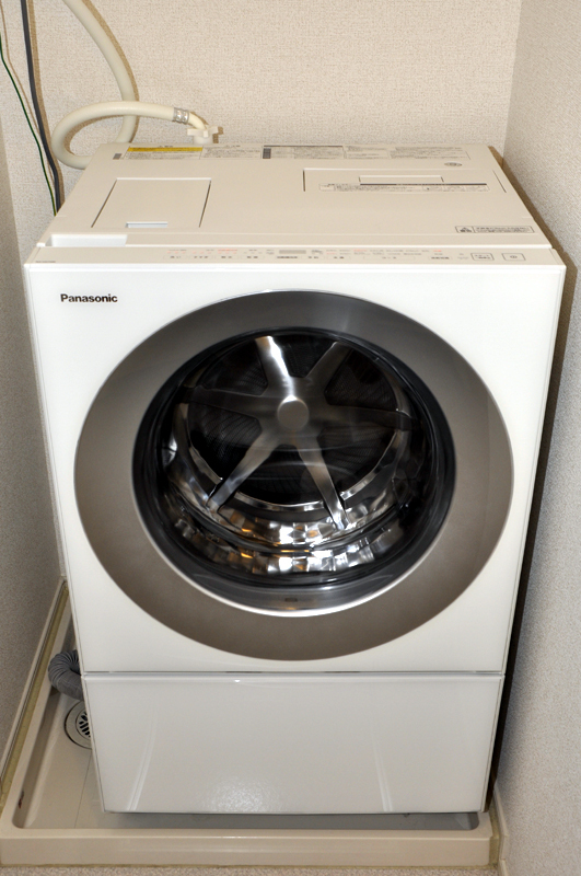 美品☆2017年製 7月購入 パナソニック ななめドラム洗濯乾燥機