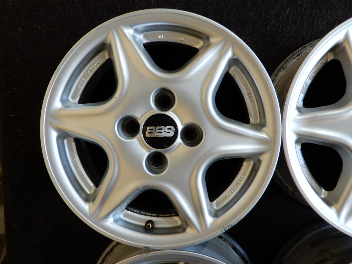 BBS RL006 社外ホイール 14インチ 4本 6J4HPCD100+36 C801-74☆BBS RL006