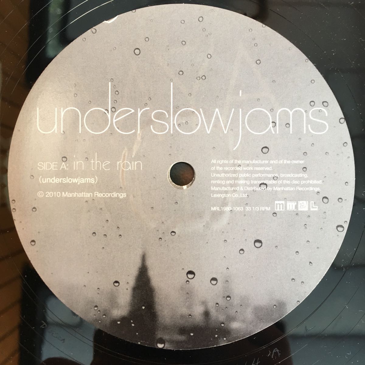 UNDERSLOWJAMS ⁄ IN THE RAIN ⁄ いかれたbaby UNDERSLOWJAMS ⁄ IN THE RAIN ⁄ いかれたbaby