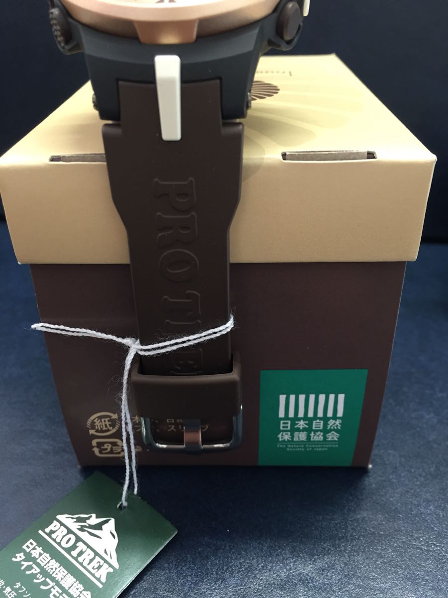 ★★1円～新品・PROTREK・トリプルセンサー・PRG-330GE-5JR・イヌワシヴィジョン日本自然保護協会・ソーラー・温度・高度・気圧・コンパス_6