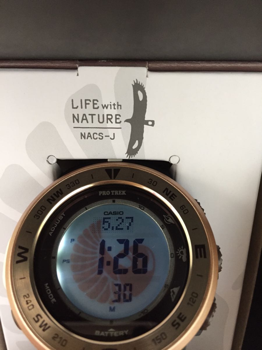 ★★1円～新品・PROTREK・トリプルセンサー・PRG-330GE-5JR・イヌワシヴィジョン日本自然保護協会・ソーラー・温度・高度・気圧・コンパス_9