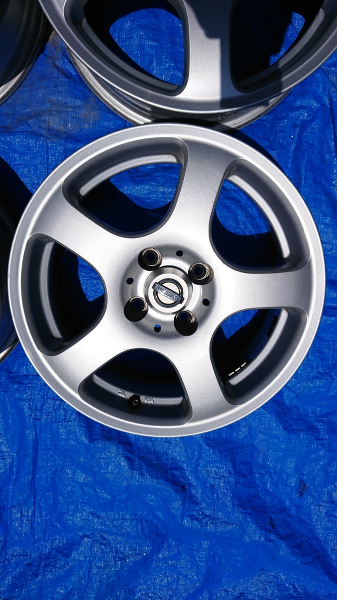 日産 キューブ 純正 15インチ アルミホイール 15×6J オフセット40 PCD100