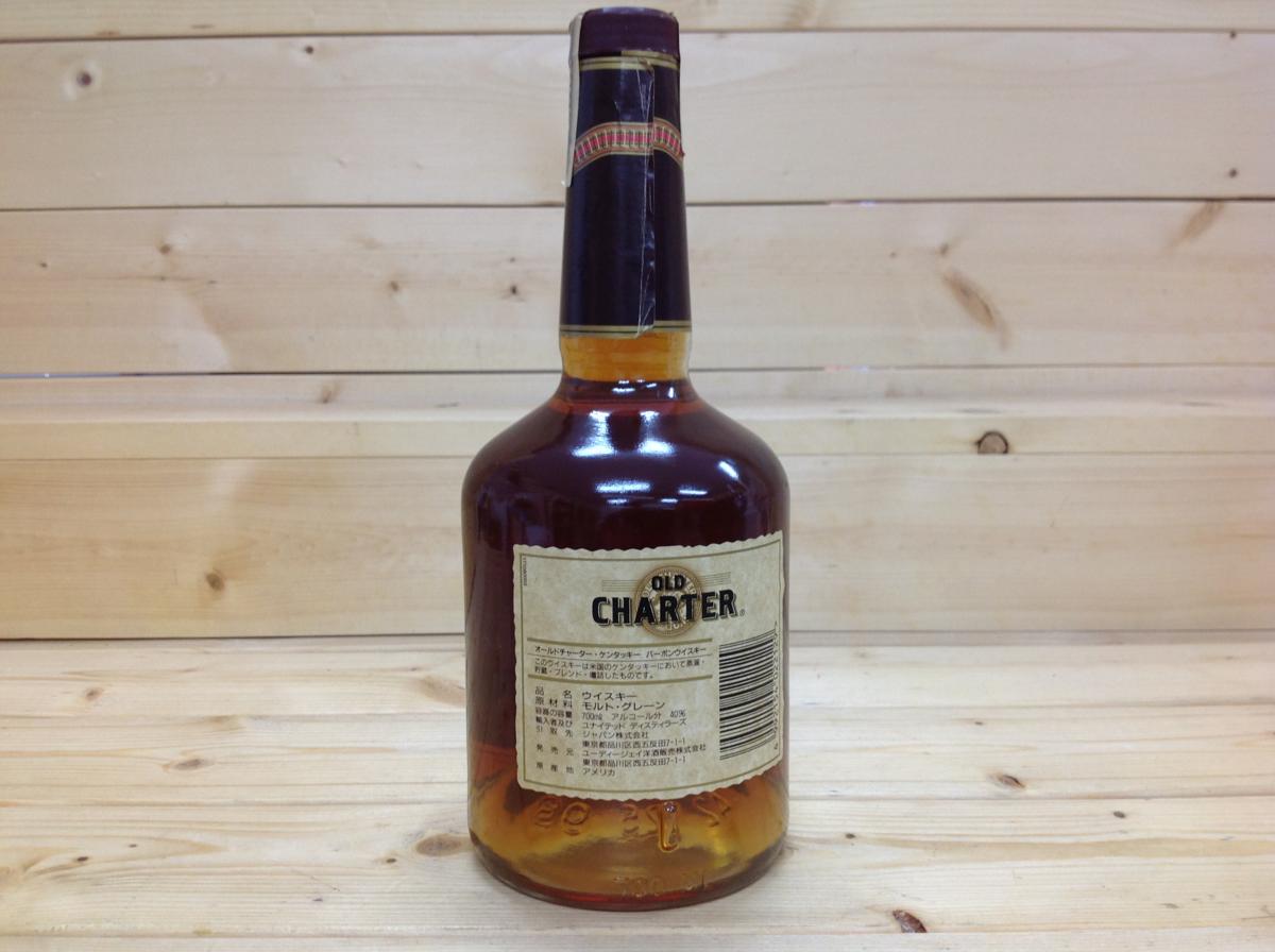 オールドチャーター バーボンウィスキー新品・未開封品 オールドチャーター バーボンウイスキー 700ml 40% OLD CHARTER 古酒