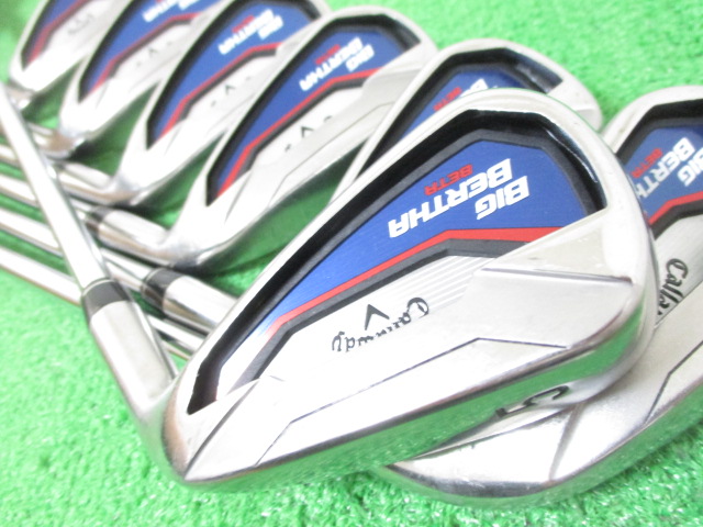 ツ47★キャロウェイ ビッグバーサ ベータ 8本アイアンセット エアスピーダーR ツ47 キャロウェイ ビッグバーサ ベータ 8本アイアンセット エア