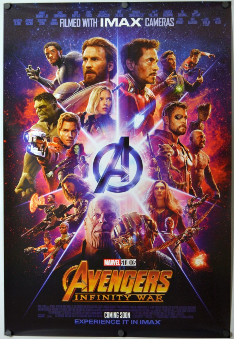 アベンジャーズ/インフィニティ・ウォー US版オリジナルポスター INT