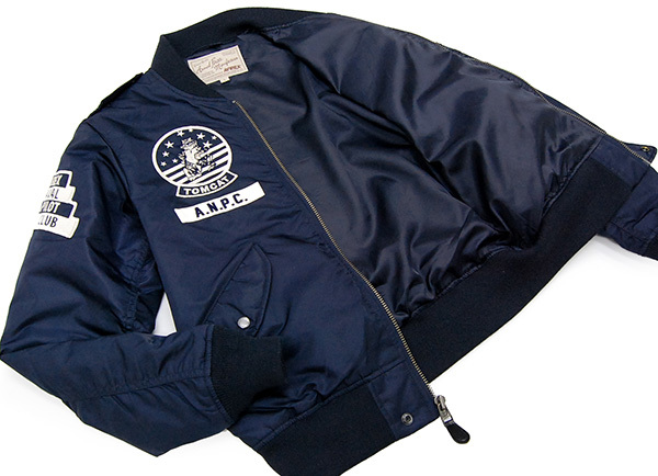 18SS 極美品 アヴィレックス AVIREX ワッペンカスタム 「TOMCAT/トム