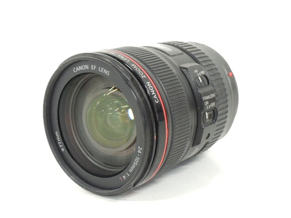 ジャンク Canon EF 24-105mm 1:4L 一眼 カメラ レンズ F3129207