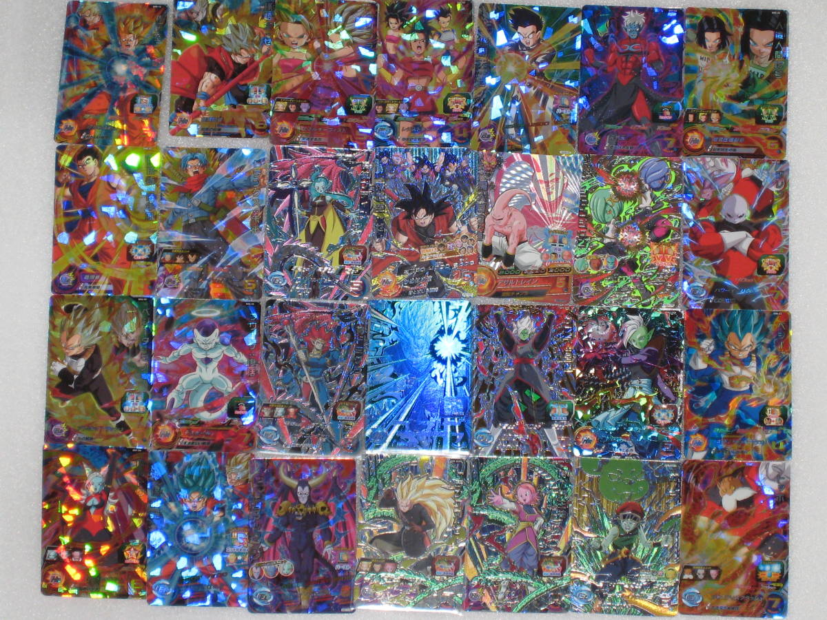 スーパードラゴンボールヒーローズ まとめ売り SR、CP 28枚＋ ノーマル